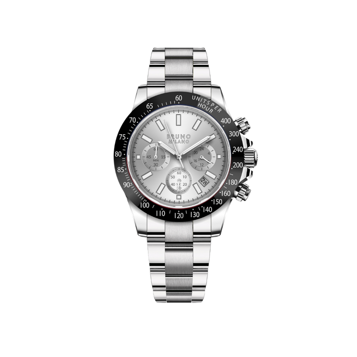 Brera Chrono - Nero Argento