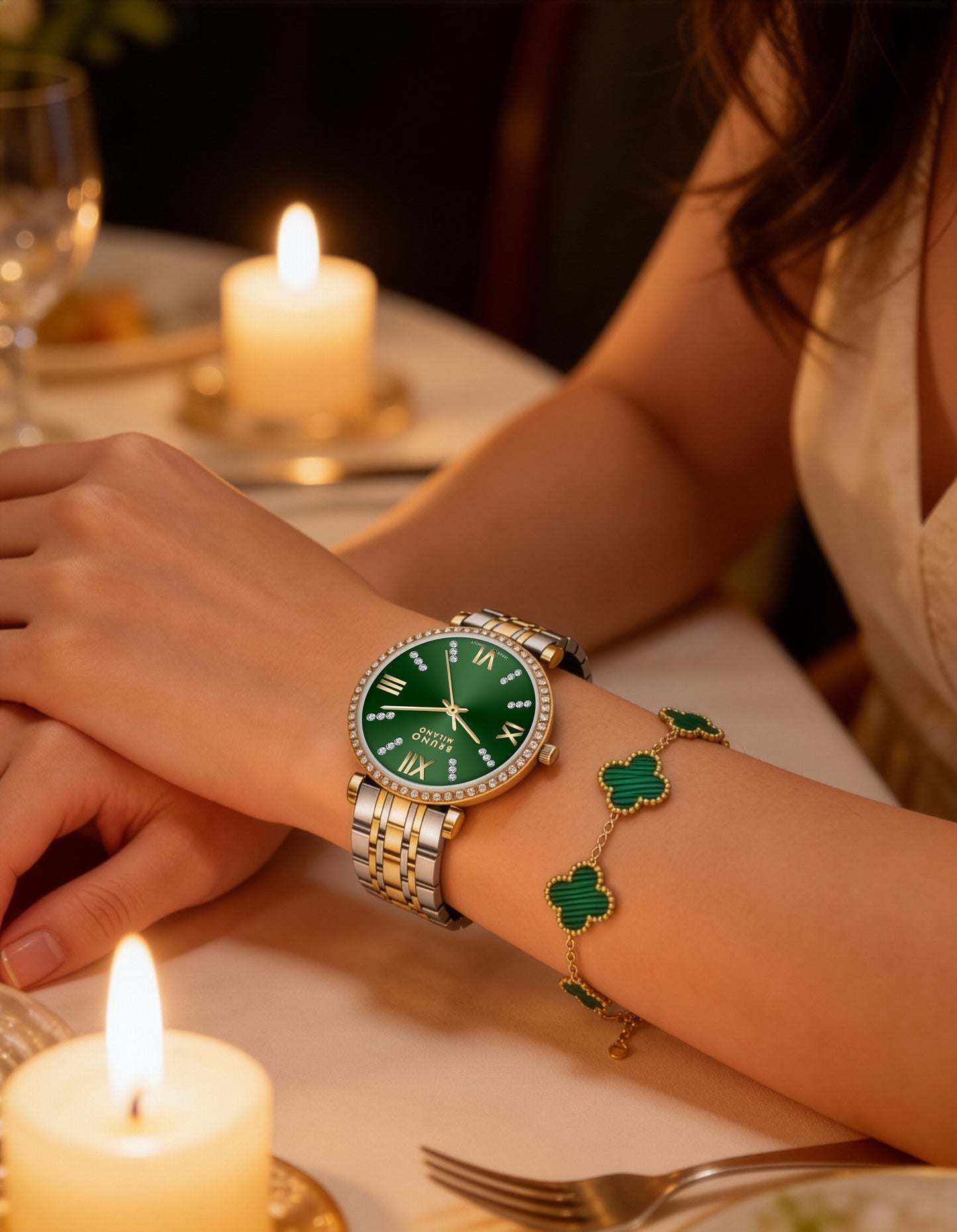 Ambrosiana Chic con Braccialetto - Verde | LIMITED EDITION