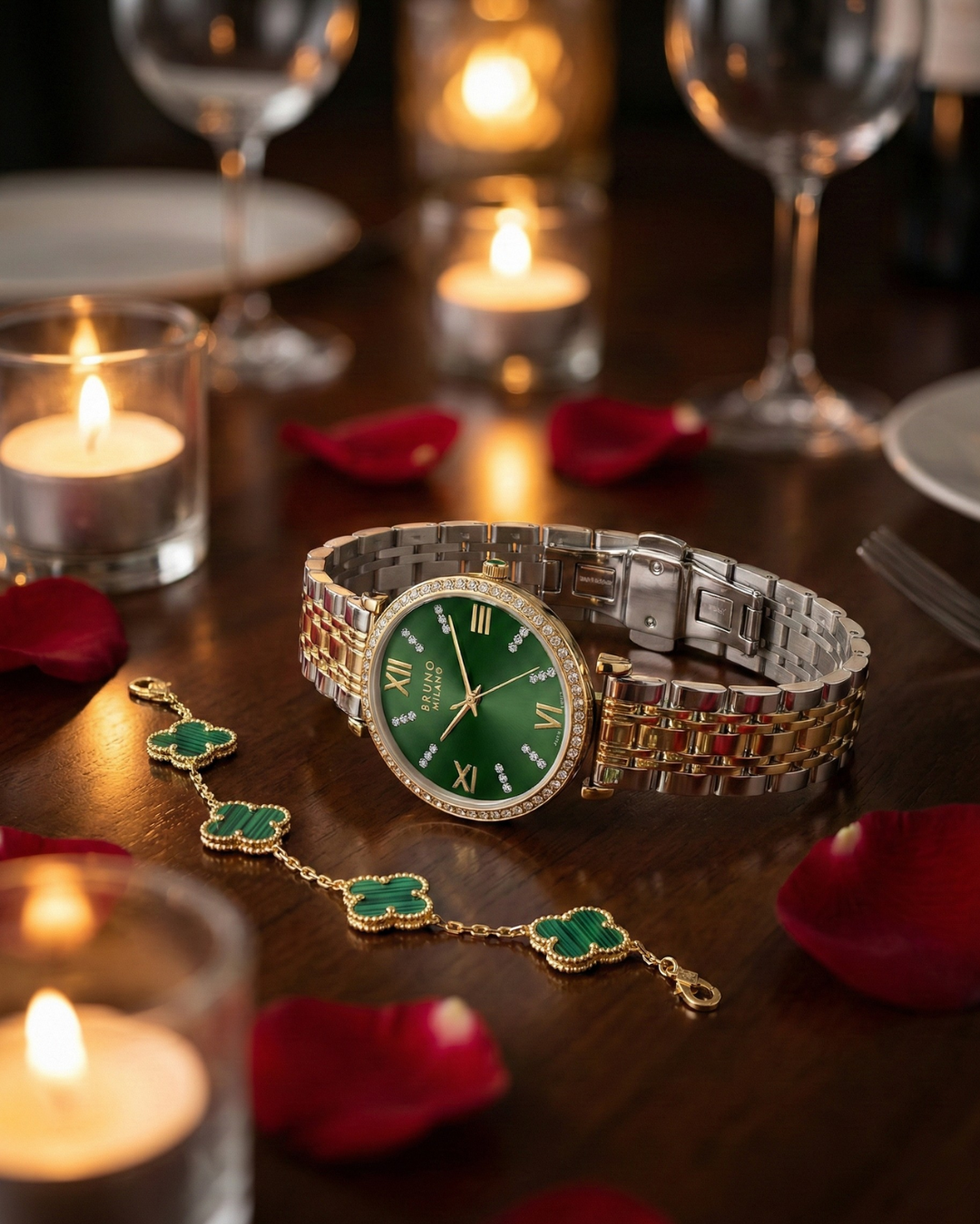 LIMITED EDITION - Ambrosiana Chic con Braccialetto - Verde