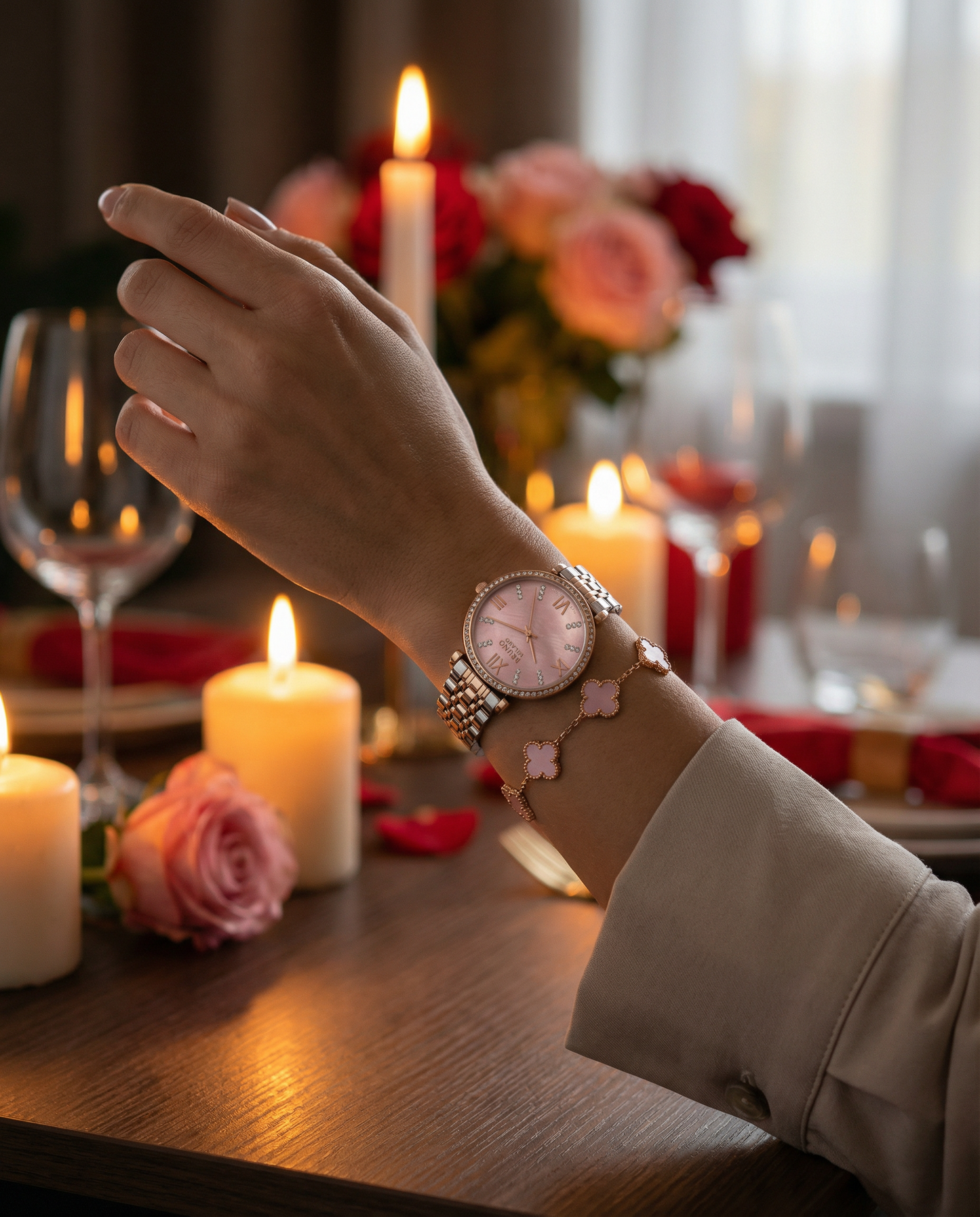 Ambrosiana Chic con Braccialetto - Perla Rosa | LIMITED EDITION