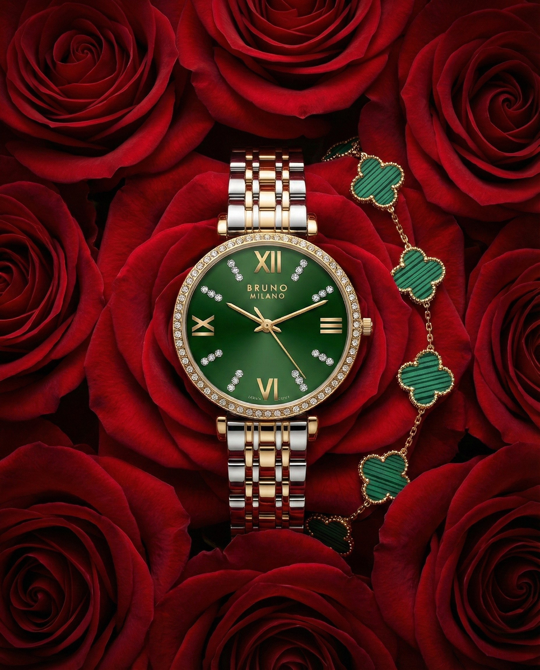 LIMITED EDITION - Ambrosiana Chic con Braccialetto - Verde