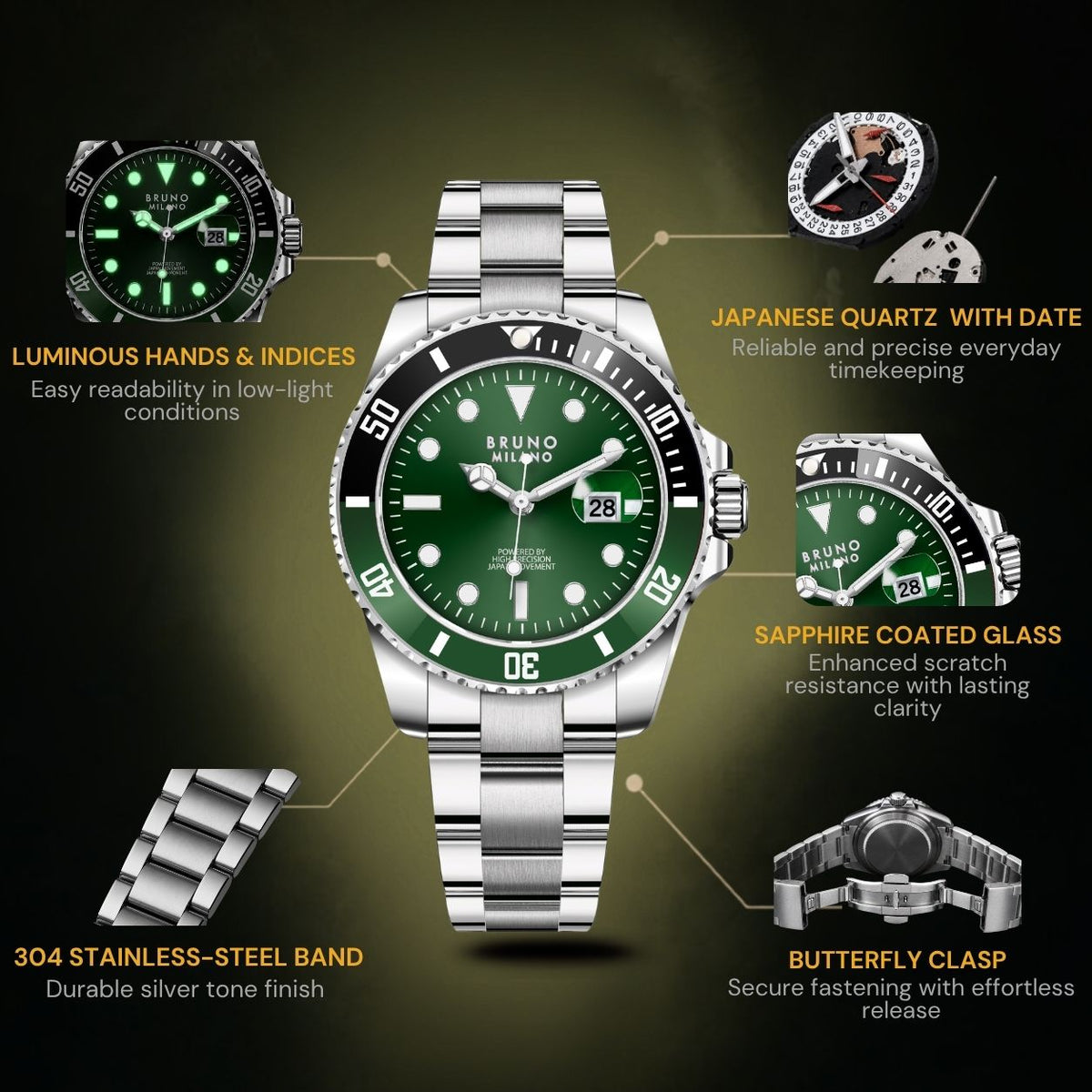 Metropolis Classic - Nero-Verde