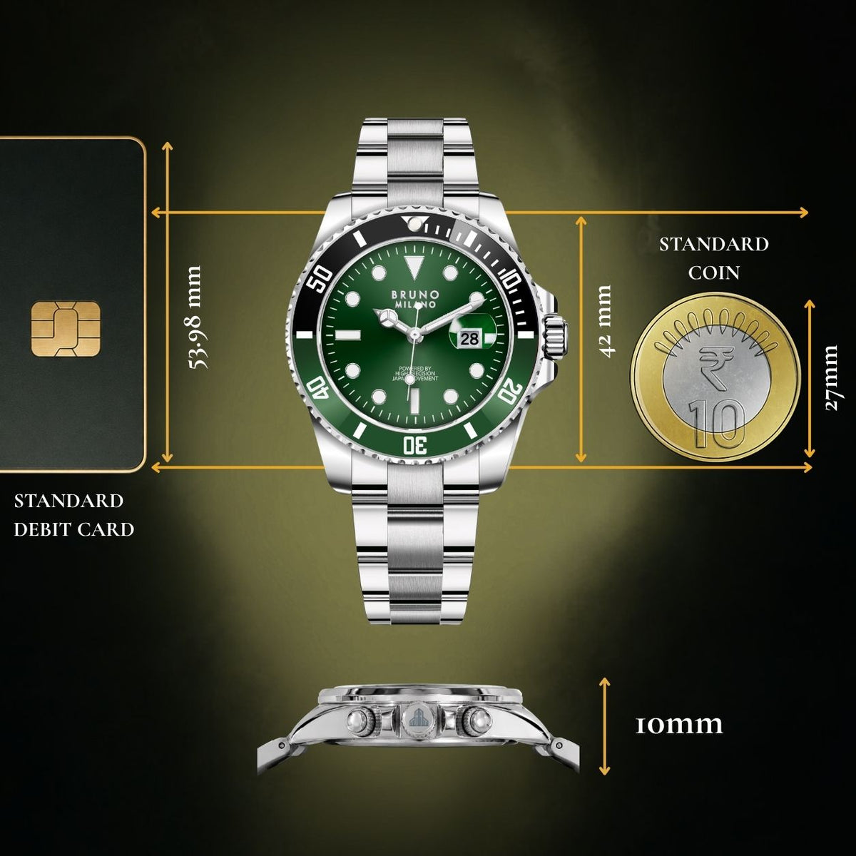 Metropolis Classic - Nero-Verde