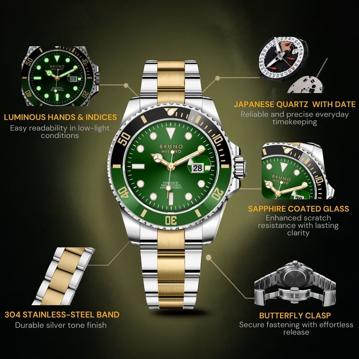 Metropolis Classic - Oro-Verde