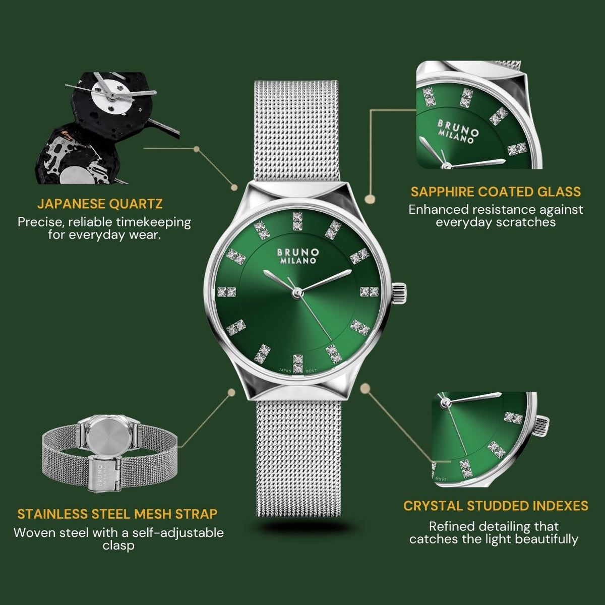 Lombardy Luxe - Verde
