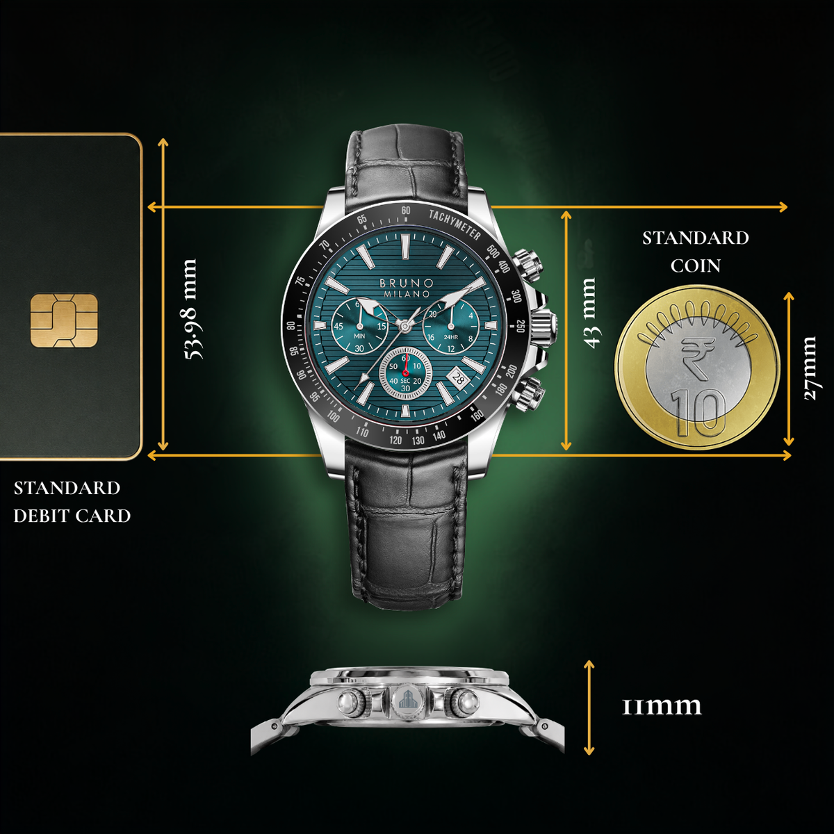 Vittorio Chrono - Teal