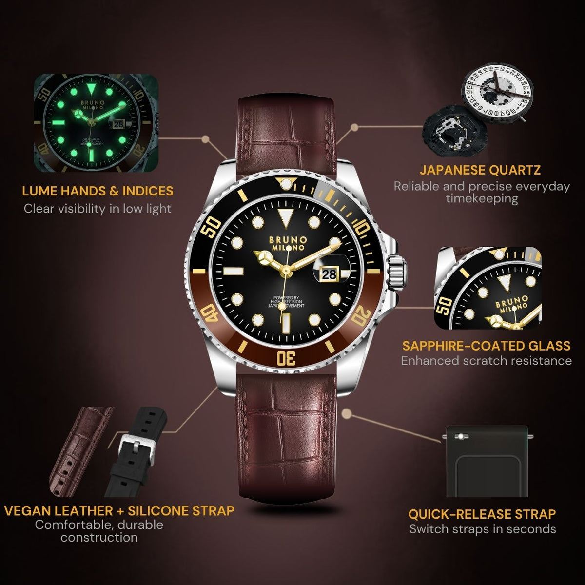 Metropolis Classic - Marrone