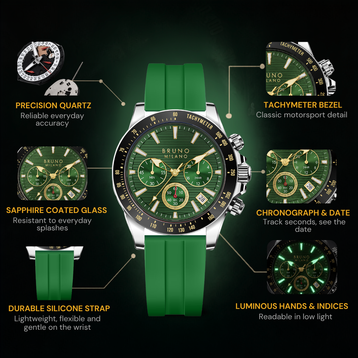 Vittorio Chrono Transizione - Verde