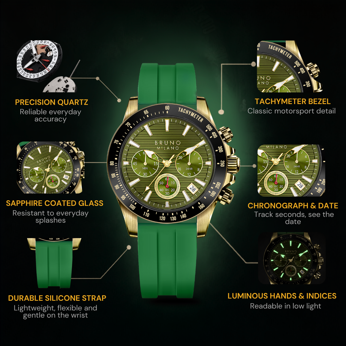 Vittorio Chrono Transizione - Antico Verde
