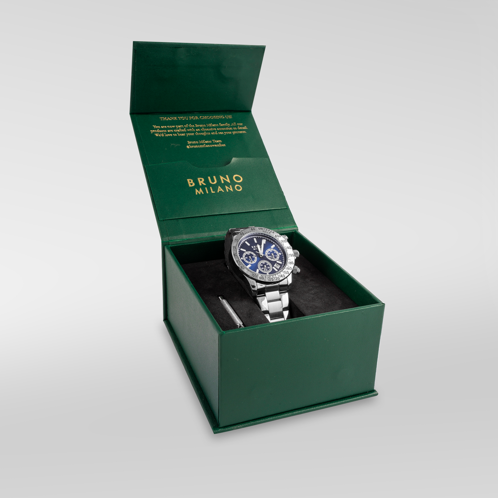 Brera Chrono - Blu Argento