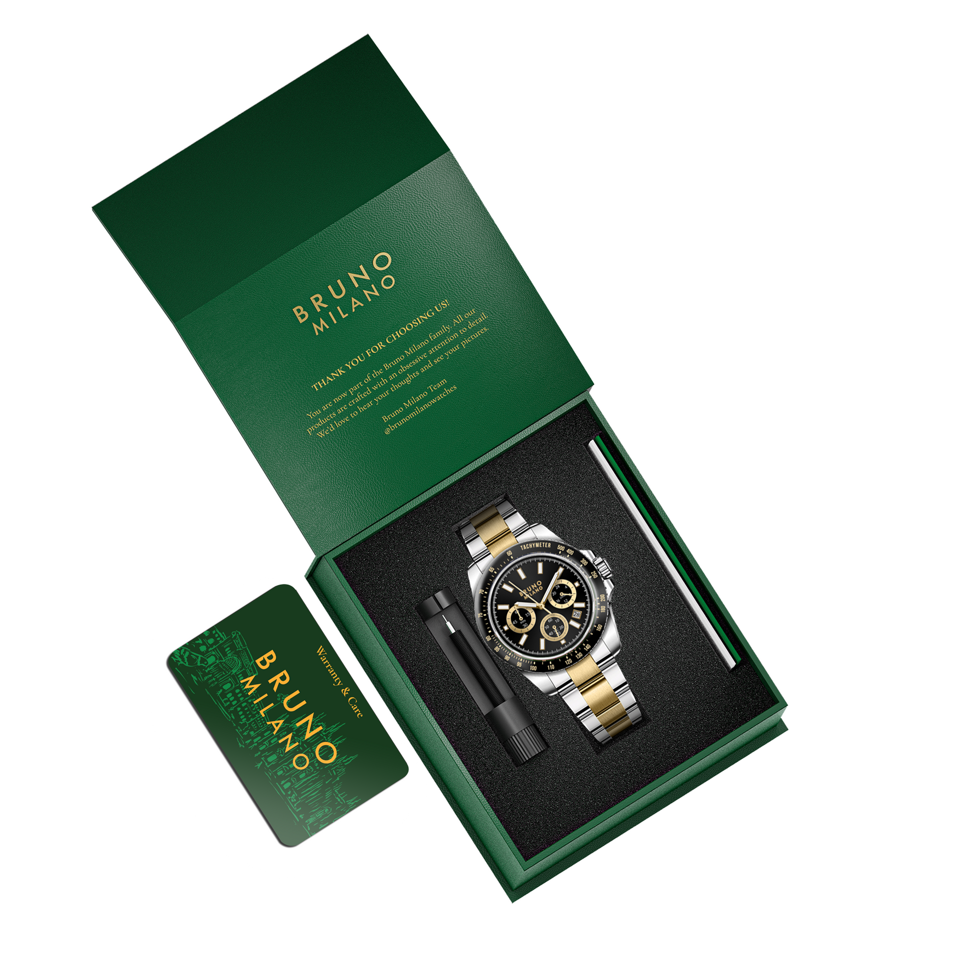 Doppio Chrono - Nero Oro