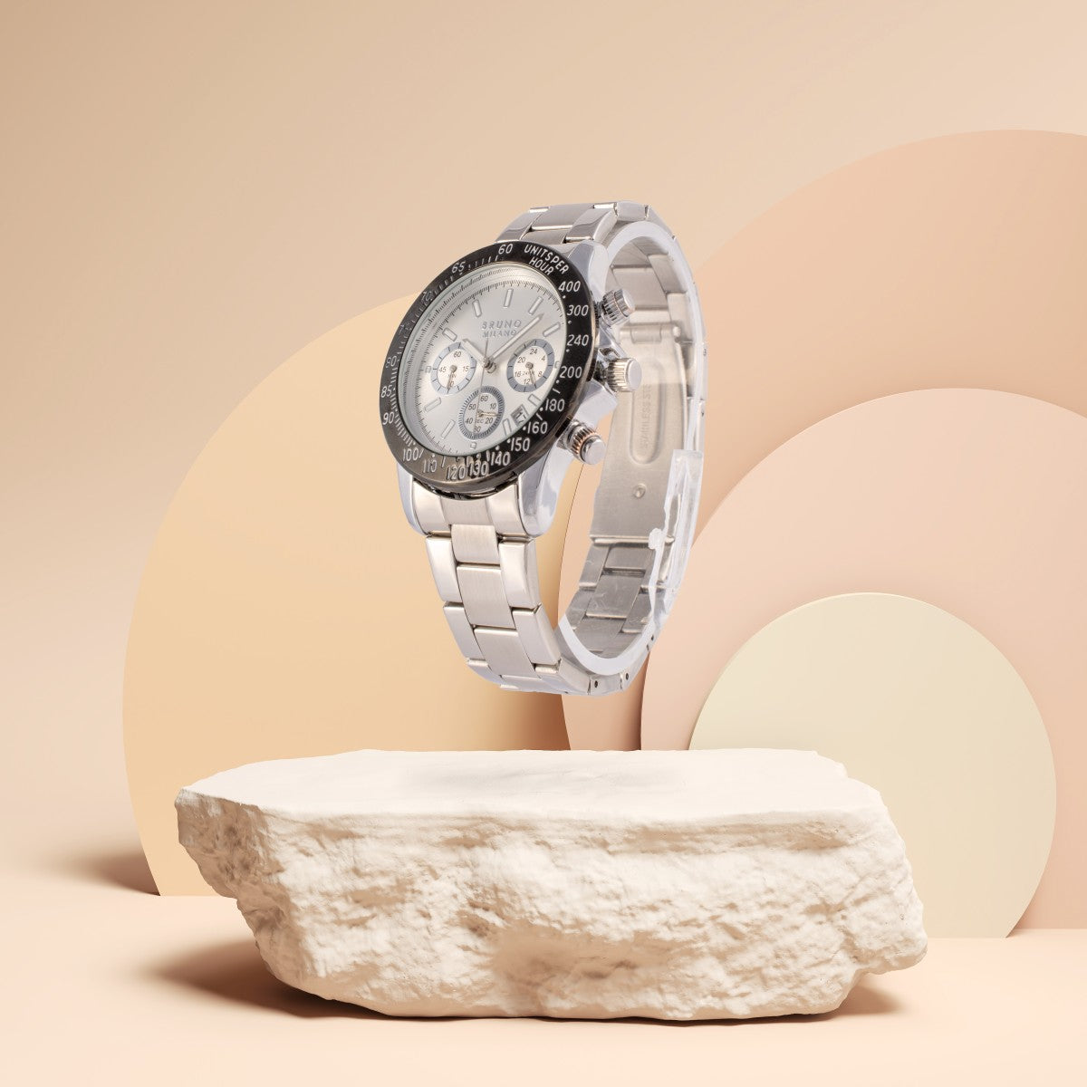 Brera Chrono - Nero Argento