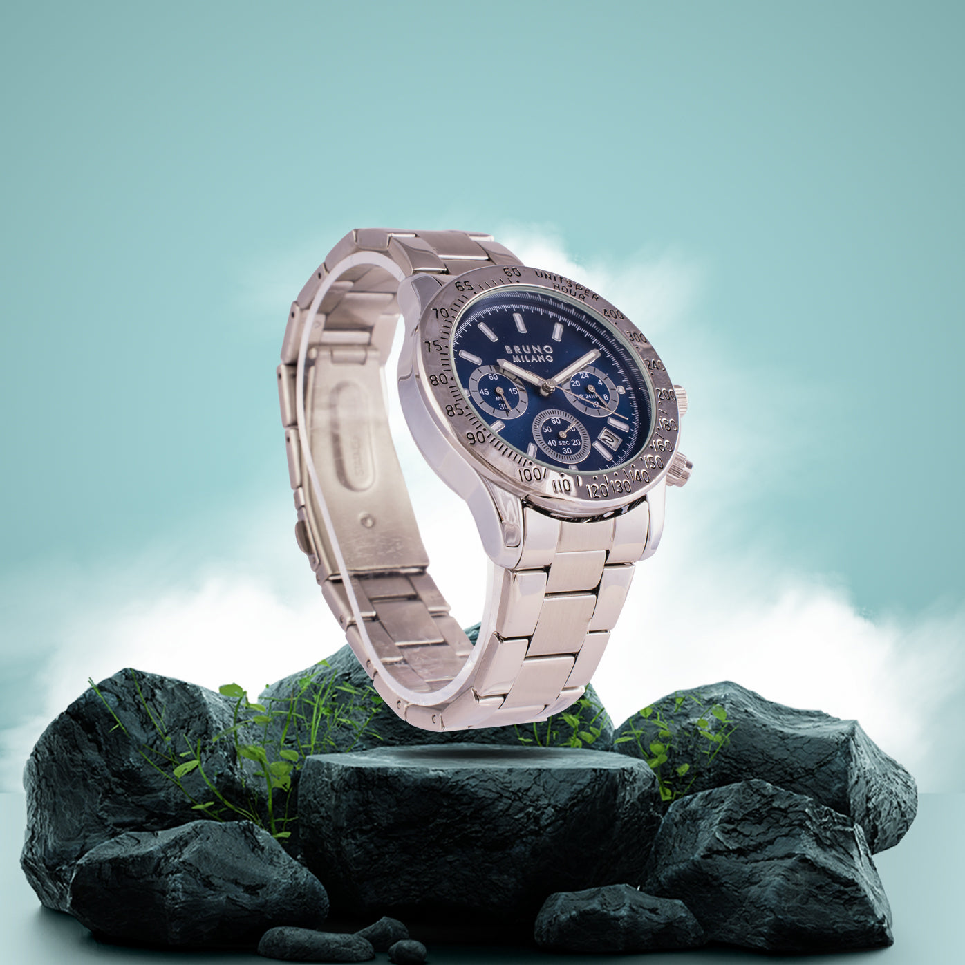 Brera Chrono - Blu Argento