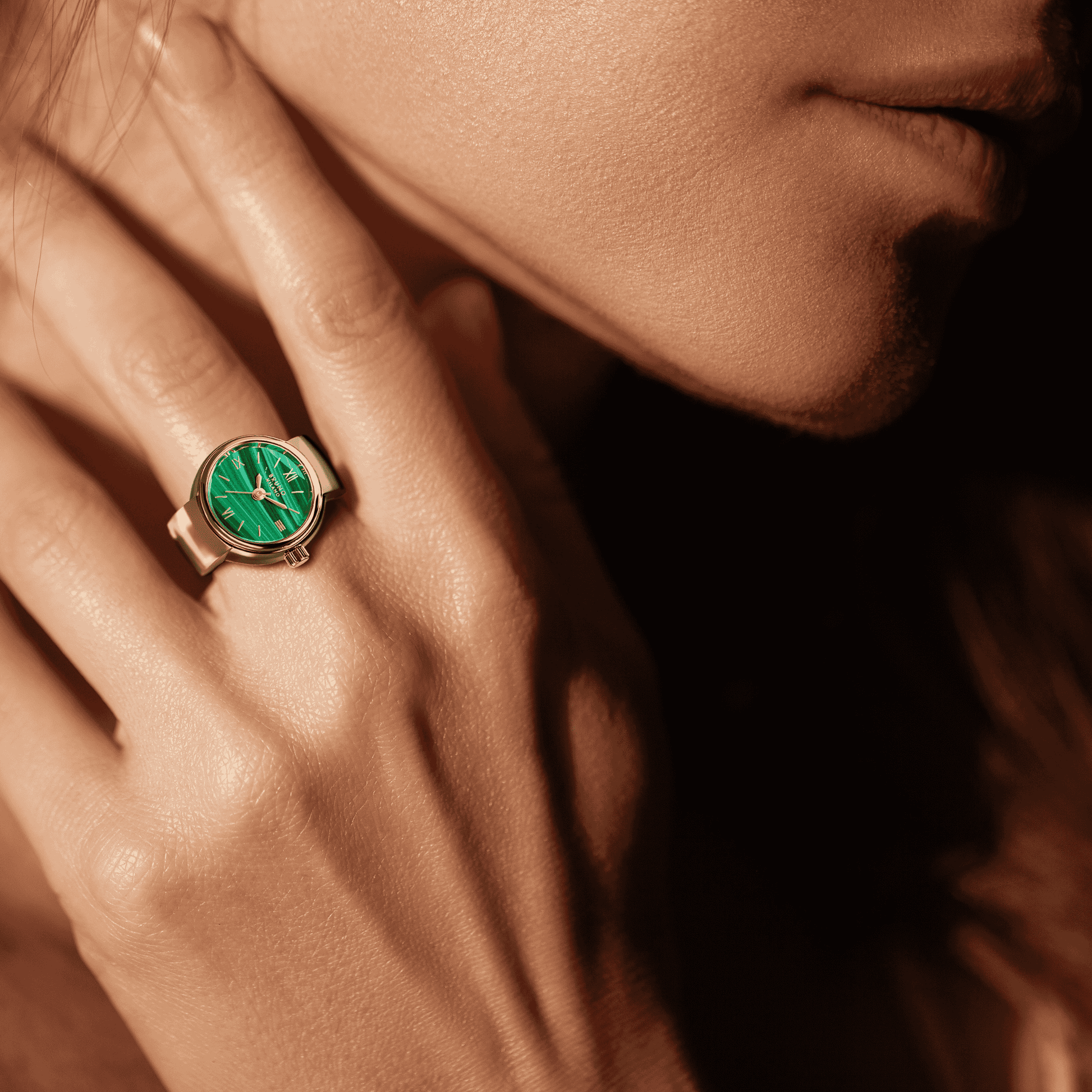 BRUNO MILANO Ring Watch for Women and Girls | Stretchable adjustable band | Stainless Steel | Jewellery Accessories