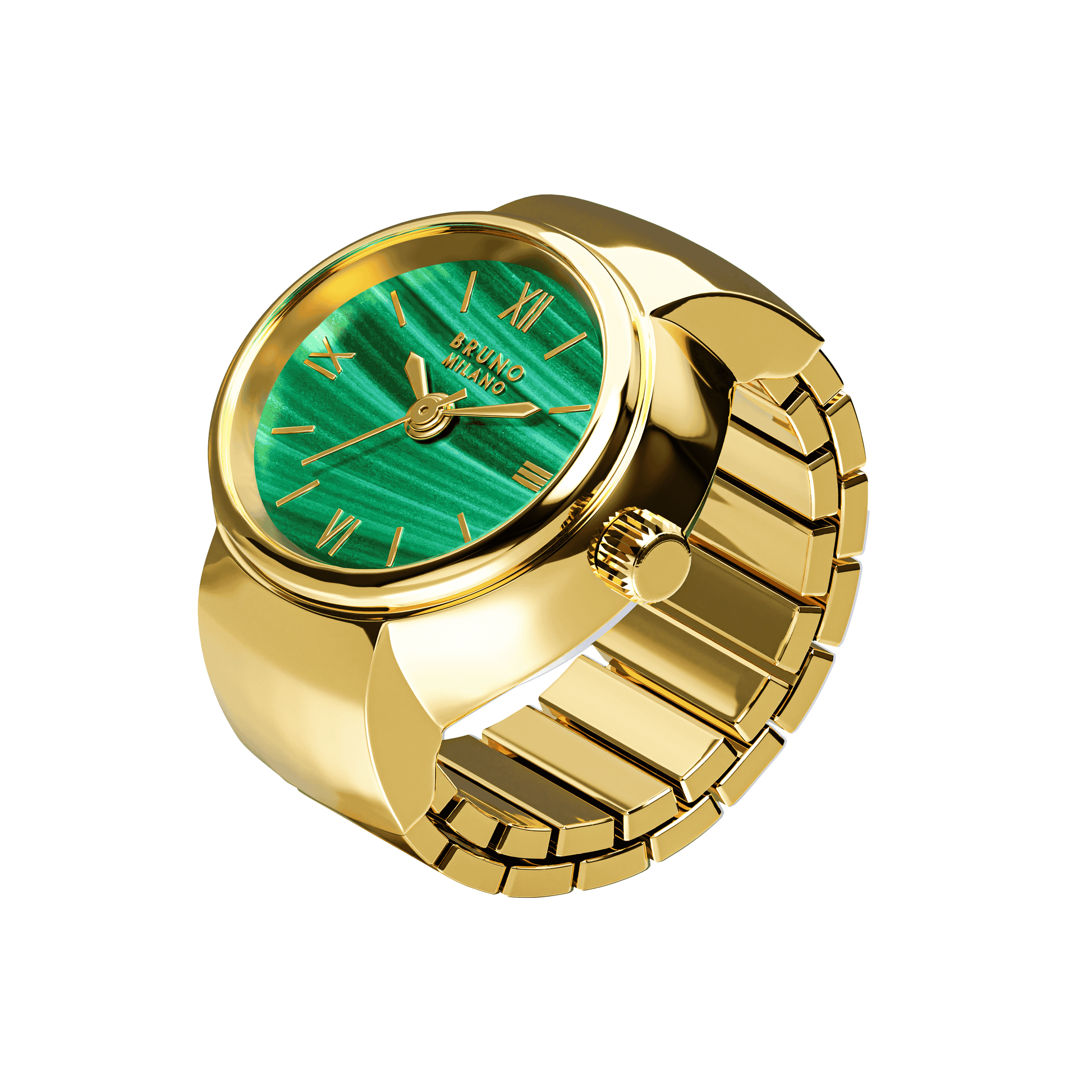 BRUNO MILANO Ring Watch for Women and Girls | Stretchable adjustable band | Stainless Steel | Jewellery Accessories