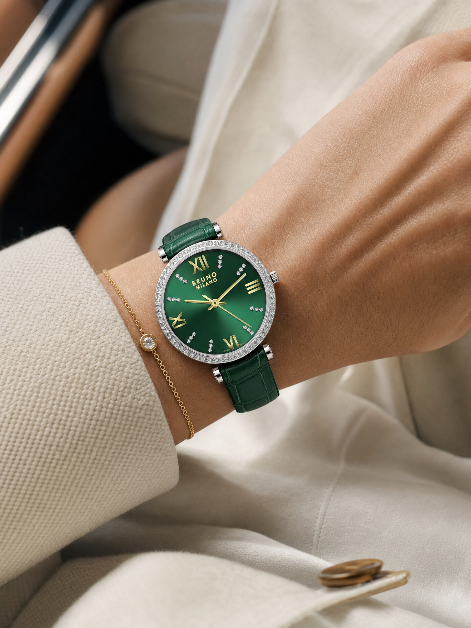 Ambrosiana Chic Cuoio - Verde