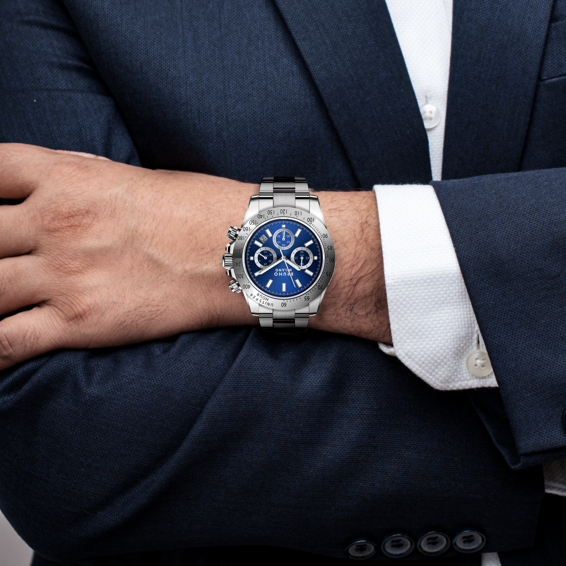 Brera Chrono - Blu Argento