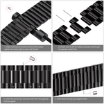Three Link Apple Strap - Black
