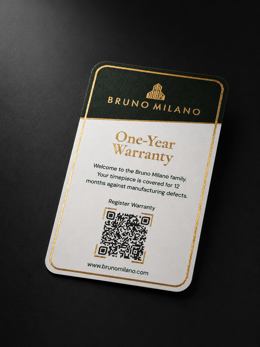 Warranty Card